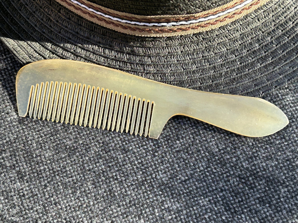 Peigne corne naturelle CONTOUR-M