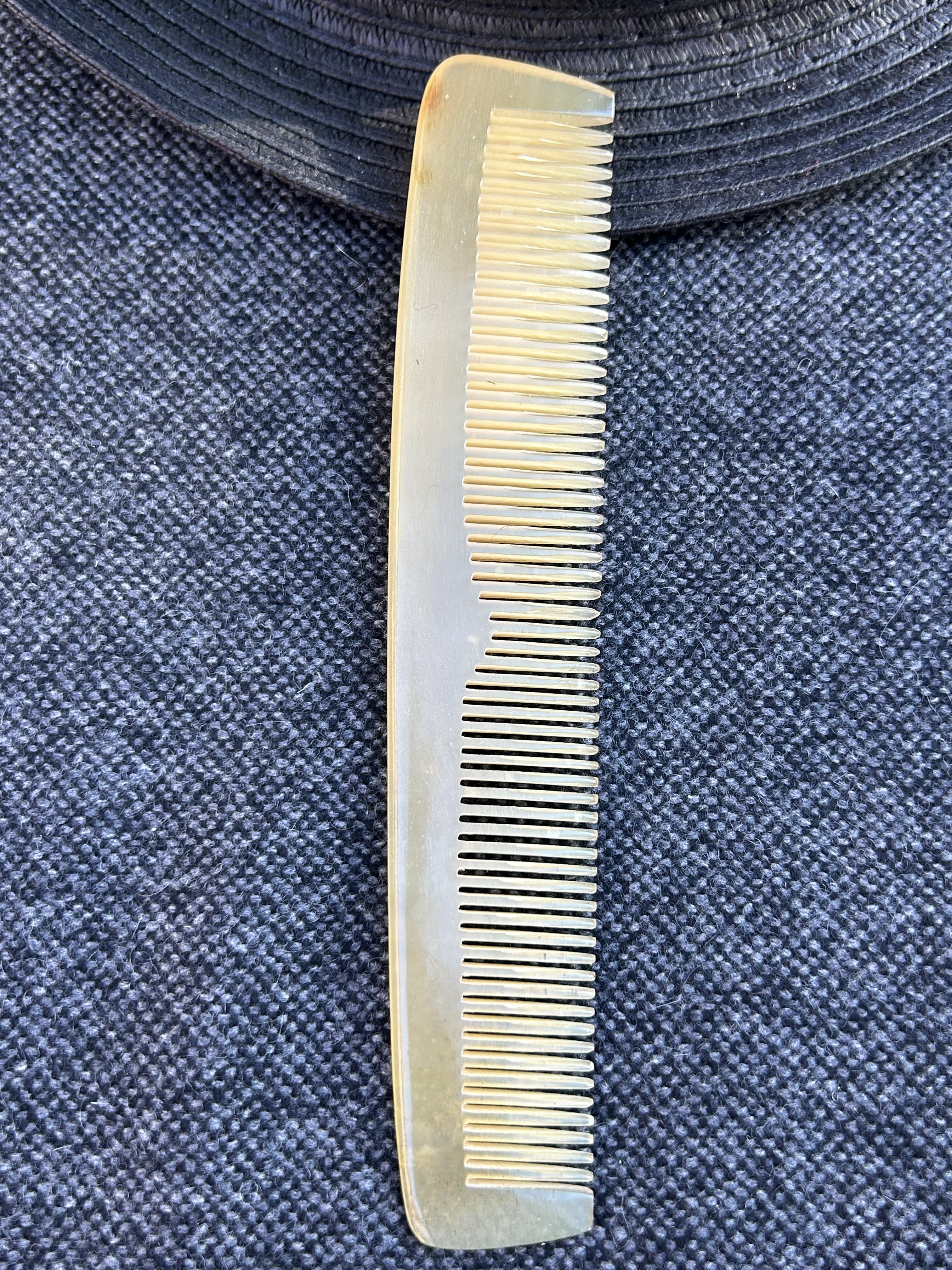 Peigne corne naturelle SOLSTICE - L