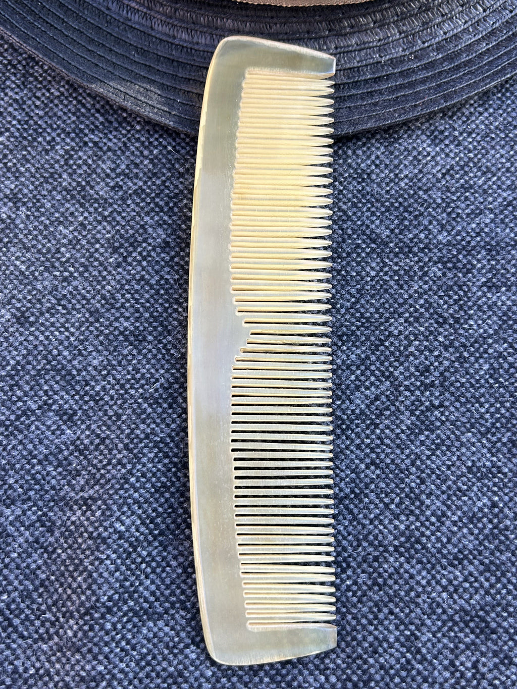 Peigne corne naturelle EPURE-L